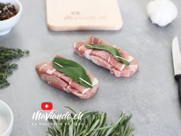 Saltimboca de porc